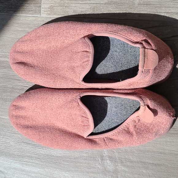 allbirds Shoes - All Birds Merino Wool Women's loungers loafer pink salmon color